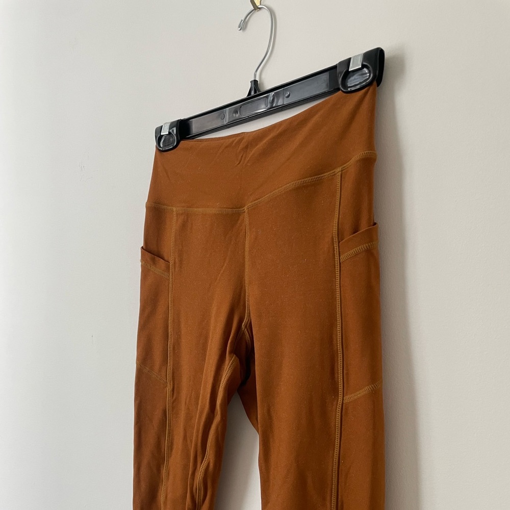 Wolven Turmeric Pocket Leggings